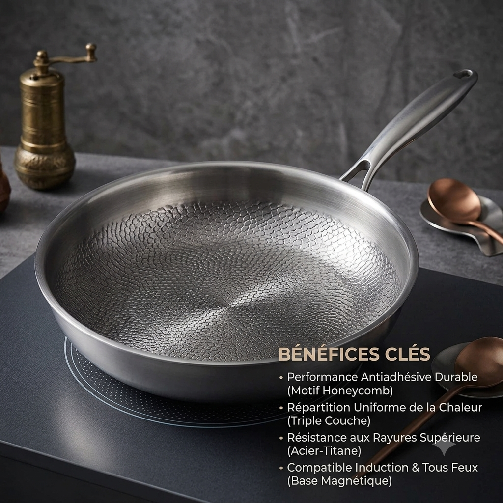 Wok Titane Premium Wokora